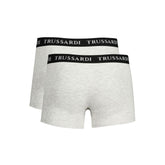Trussardi Brown Cotton Men Boxer Underwear